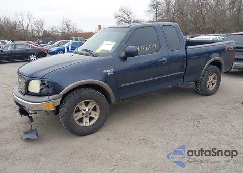 2002 Ford F-150 Lariat/Xl/Xlt z USA, uszkodzony, nr VIN 2FTRX18L62CA58942